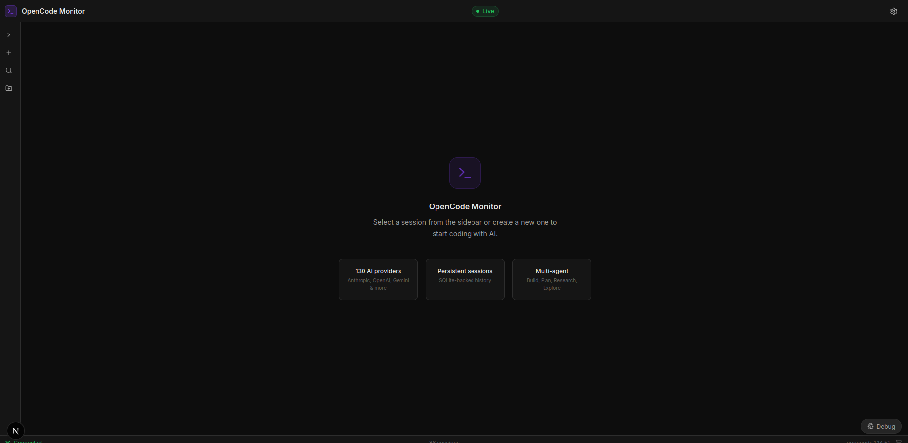 OpenCode Multi AI Agent Monitor